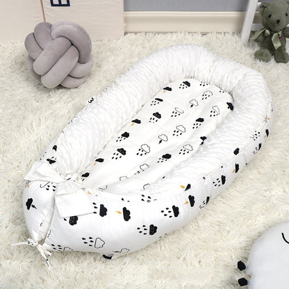 Household Baby Bed Bubble Fleece Bedding Kit