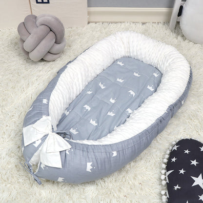 Household Baby Bed Bubble Fleece Bedding Kit