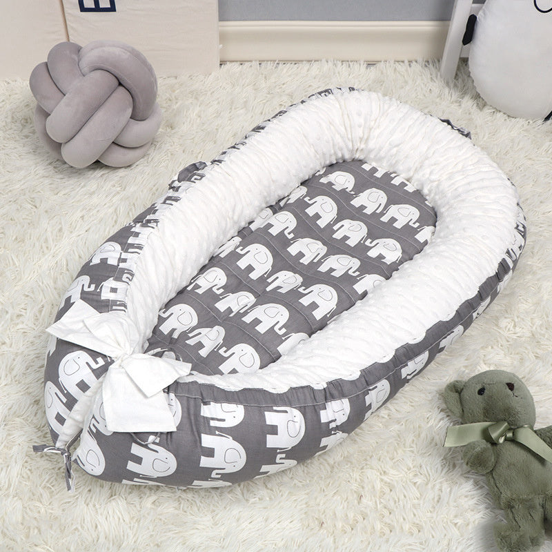 Household Baby Bed Bubble Fleece Bedding Kit