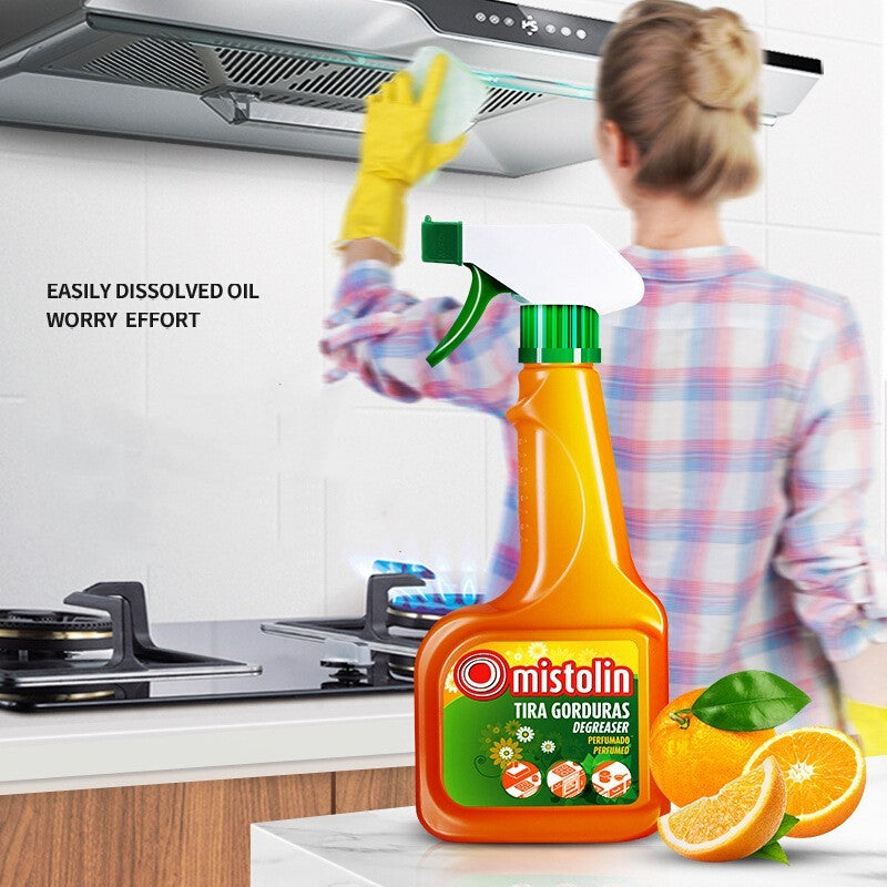 Kitchen Heavy Oil Cleaning Agent To Clean The Range Hood To Remove Stains