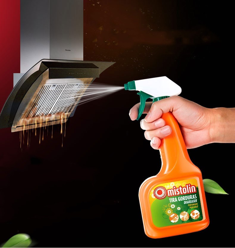 Kitchen Heavy Oil Cleaning Agent To Clean The Range Hood To Remove Stains